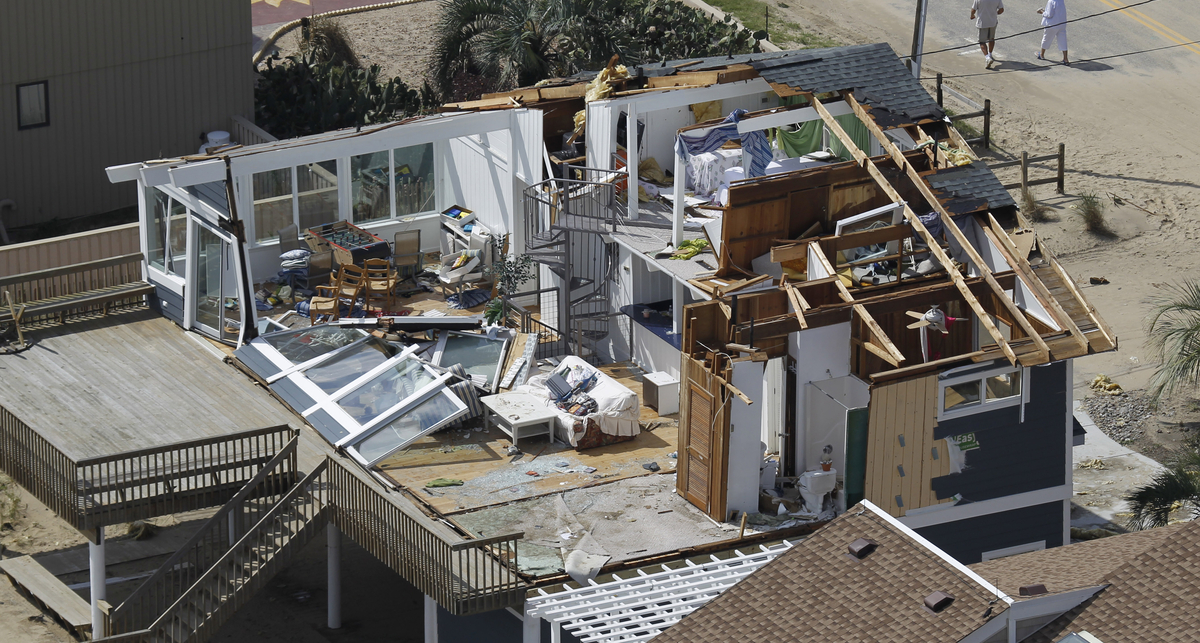 Ураган Айрин: уж погуляла, так погуляла