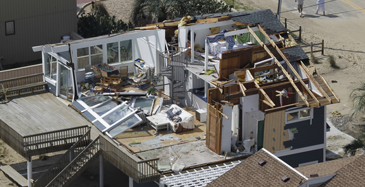 Ураган Айрин: уж погуляла, так погуляла