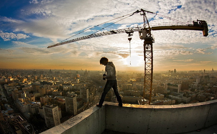 Снять с крыши: рисковая фотосъемка