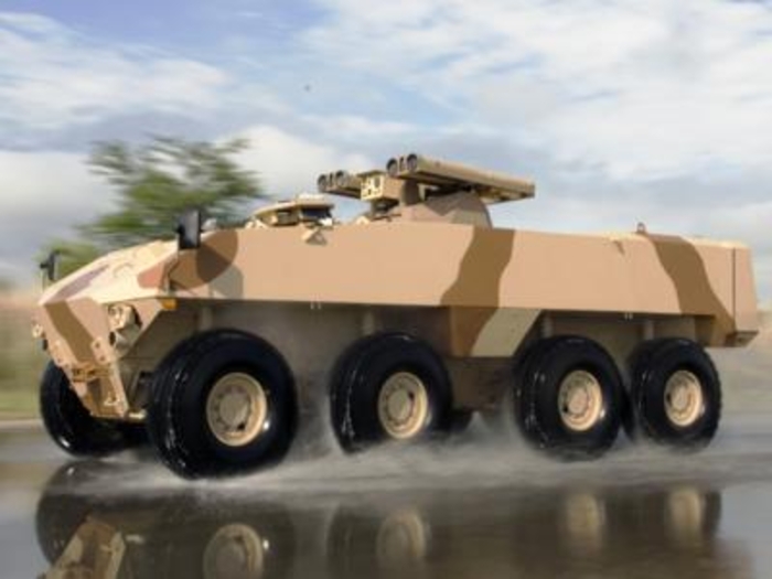 Броневой британец: испытания песком