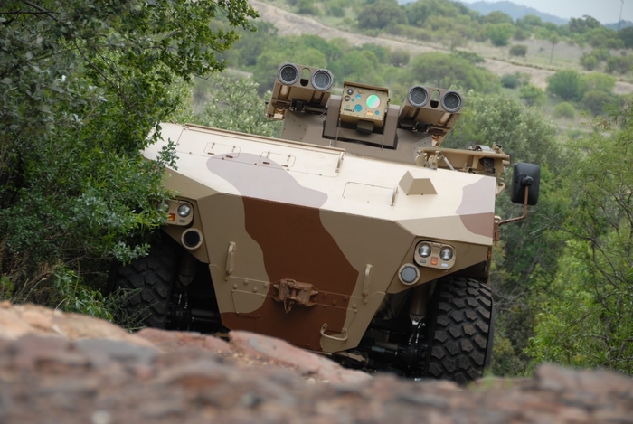 Броневой британец: испытания песком