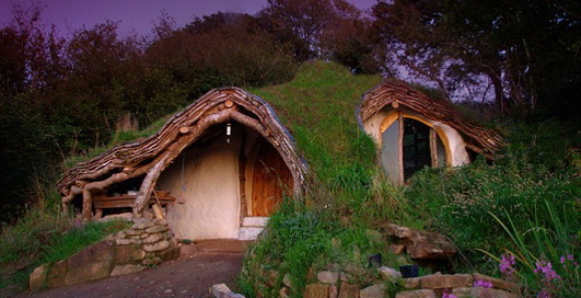 Построен настоящий дом хоббита