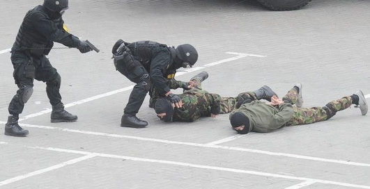 Враг не пройдет: стрельба на Донбасс-Арене