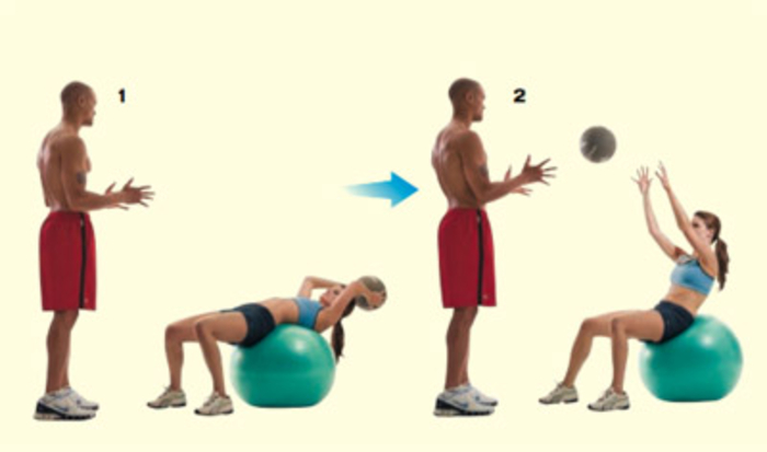 Как накачать мышцы подружкой