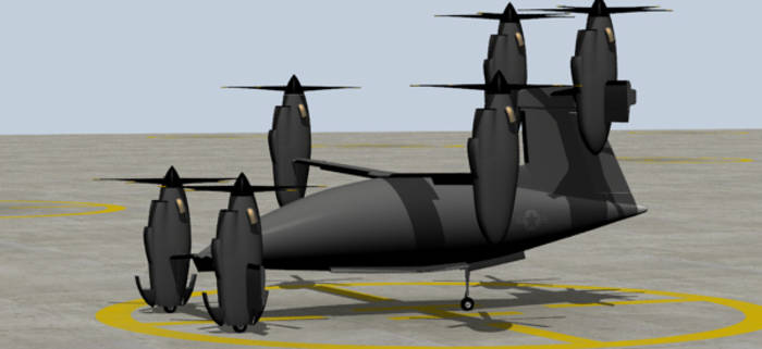 Hexplane: самолет и вертолет в одном флаконе