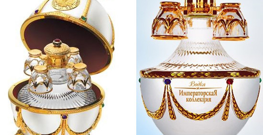 Питье с яйцами: водка для Фаберже