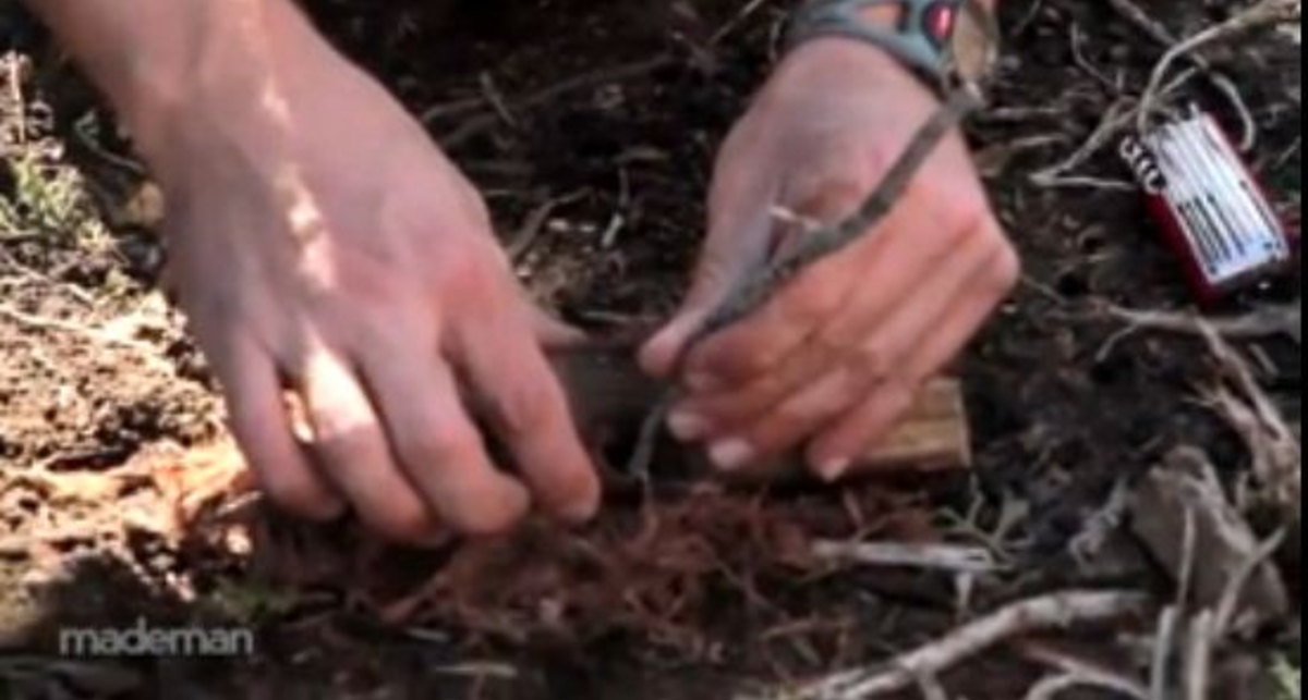 По-мужски: разожги костер без спичек