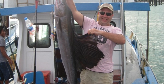 Улов дня: тайский парусник на M PORT