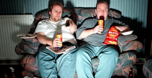 Как похудеть, не вставая с дивана