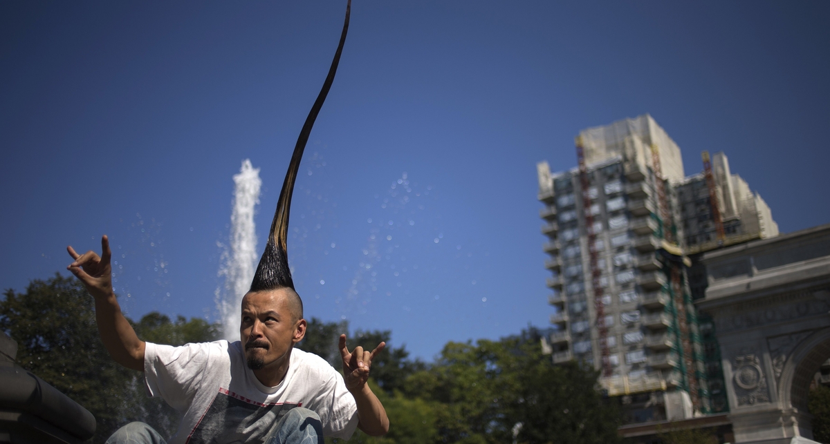 Мировой ирокез: как бить рекорды стрижкой