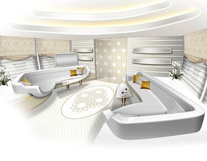 Летающий дворец: крутой А380 для принца