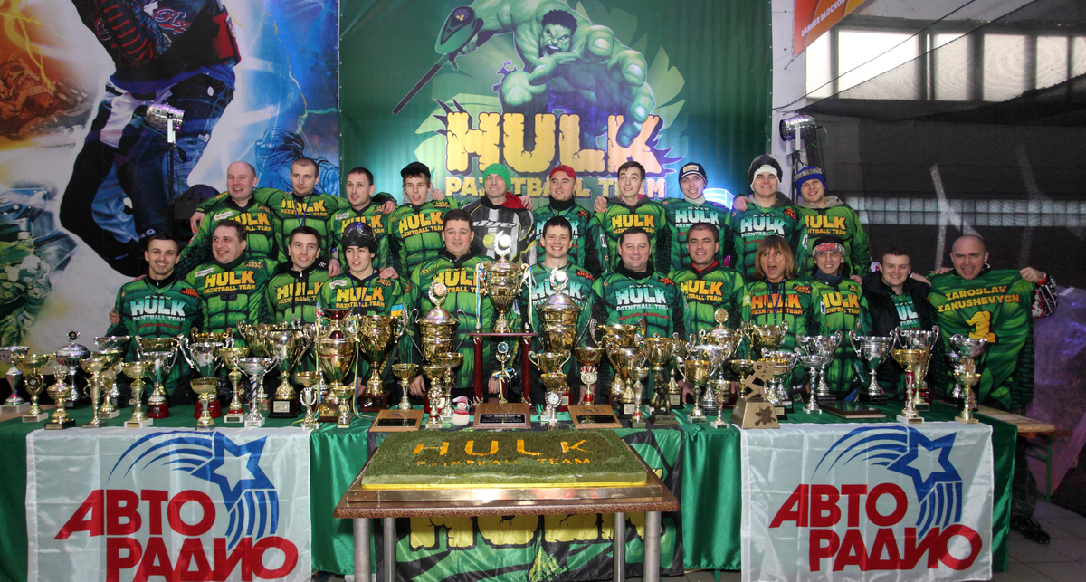 HULK – пейнтбольная команда-именинница