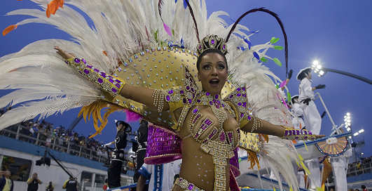 Карнавал в Рио-де-Жанейро: отчет-2013