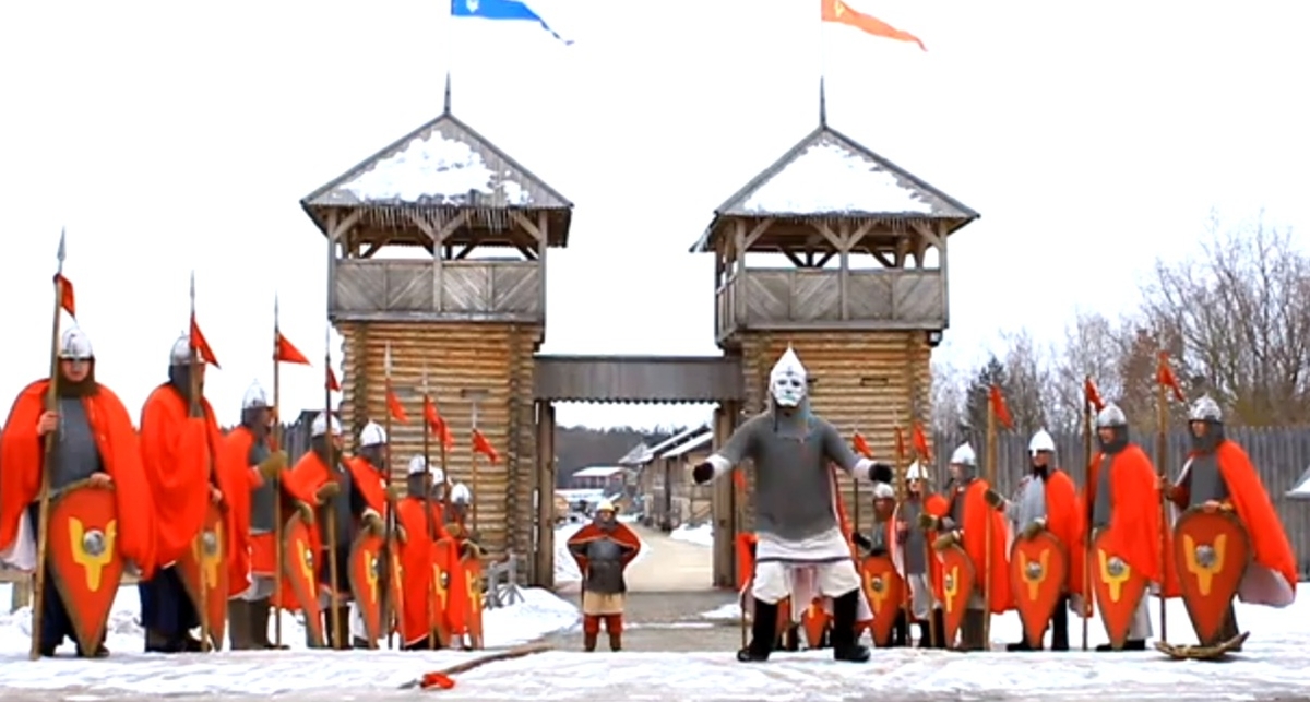 Harlem Shake под Киевом: мужские забавы