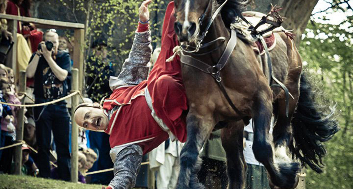 Всадники-виртуозы устроят соревнования в «Парке Киевская Русь»