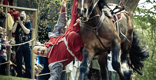 Всадники-виртуозы устроят соревнования в «Парке Киевская Русь»