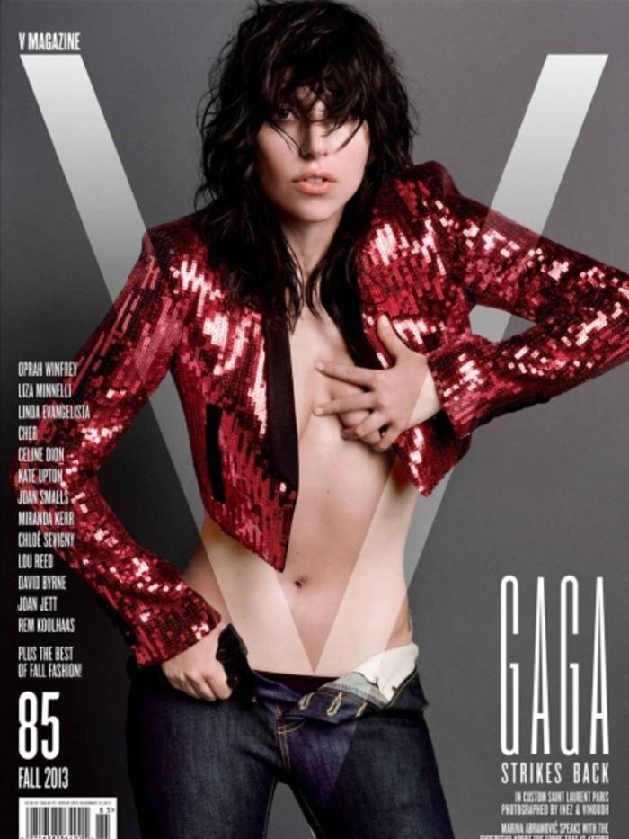 Эротика от Леди Гаги: звездное обнажение в V Magazine