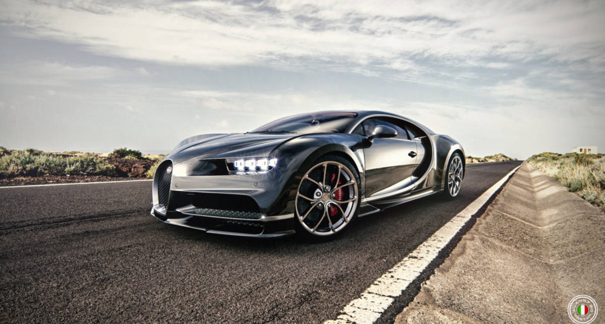 Гиперкар Bugatti Chiron разогнали до 420 км/ч: Эффектное видео