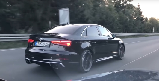 "Глотай мою пыль": новый седан Audi уделал "ламбу"