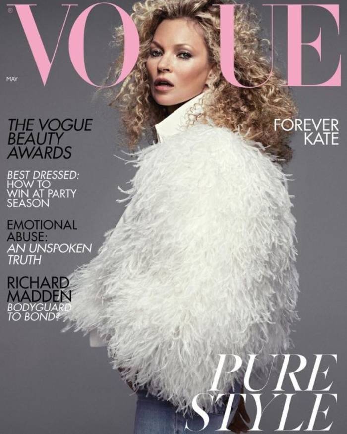 Кейт Мосс для британского Vogue