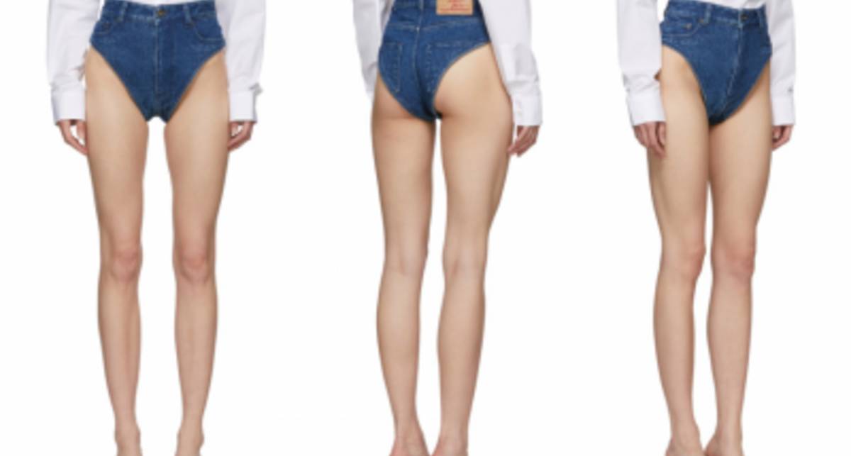 Мода, ты пьяна: новый тренд - джинсовые трусы