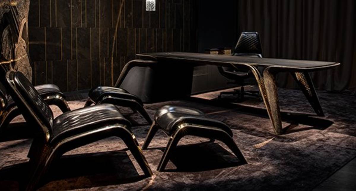 По-богатому: Bentley к своему столетию выпустила эксклюзивную мебель с позолотой
