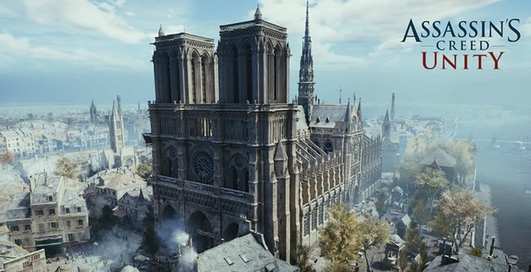 Assassin’s Creed Unity раздают бесплатно: единственный Нотр Дам, который можно сейчас посетить